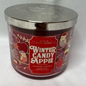 Bath & Body Works Winter Candy Apple Candle